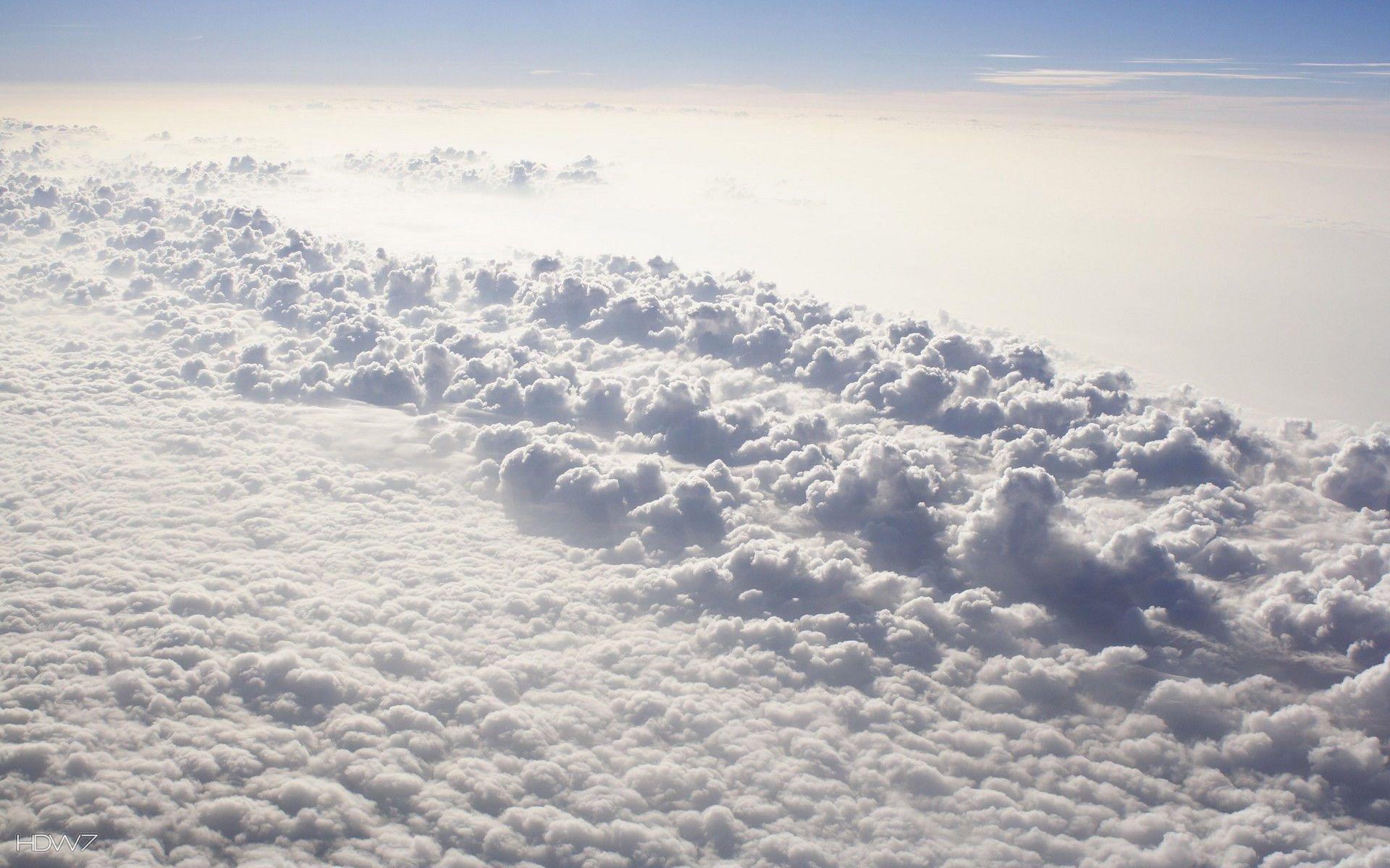 1920x1200 sea of white clouds. HD wallpaper gallery