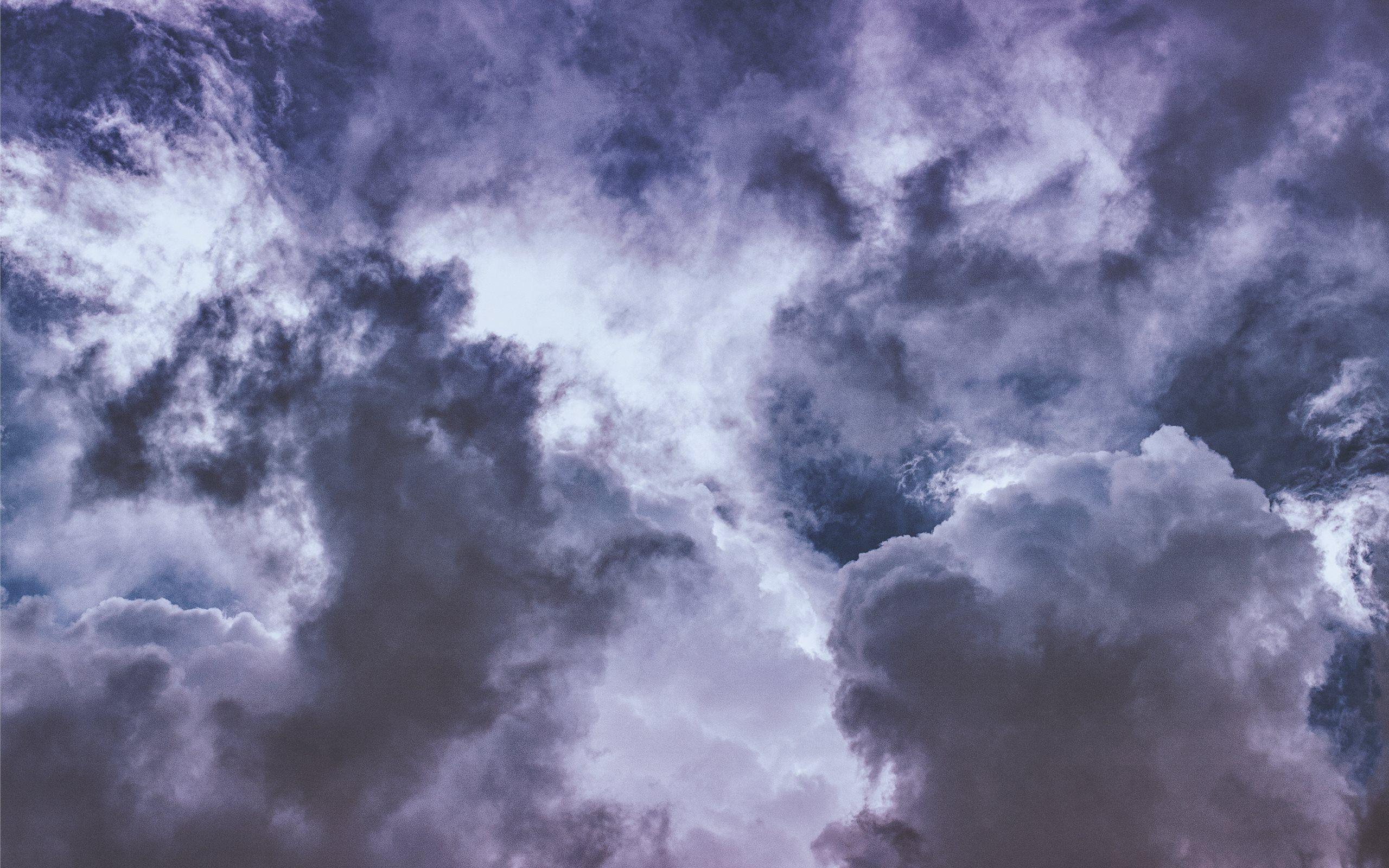 2560x1600 Wisteria clouds. Mac Wallpaper Download