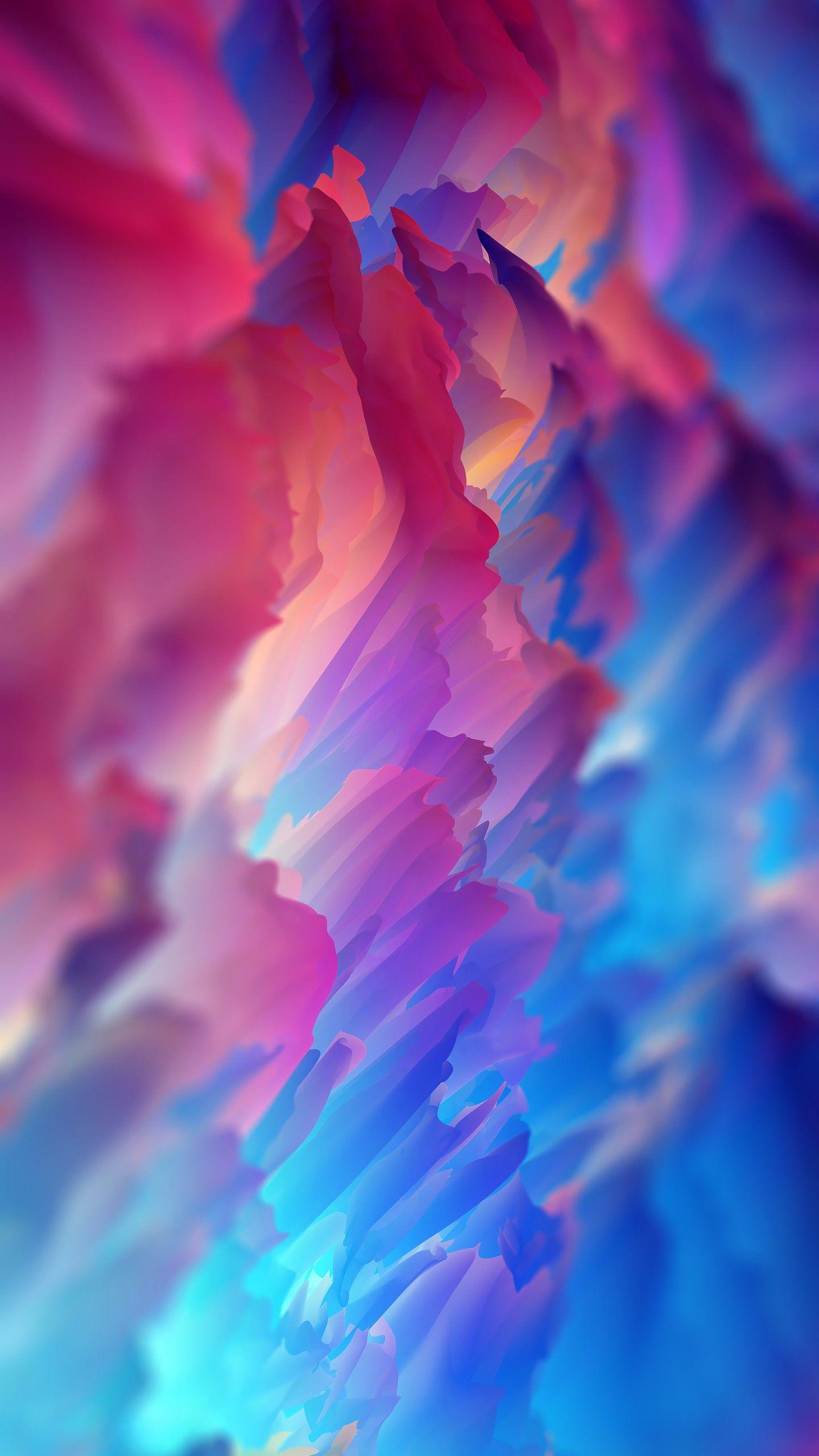 1440x2560 Colorful Clouds Wallpaper