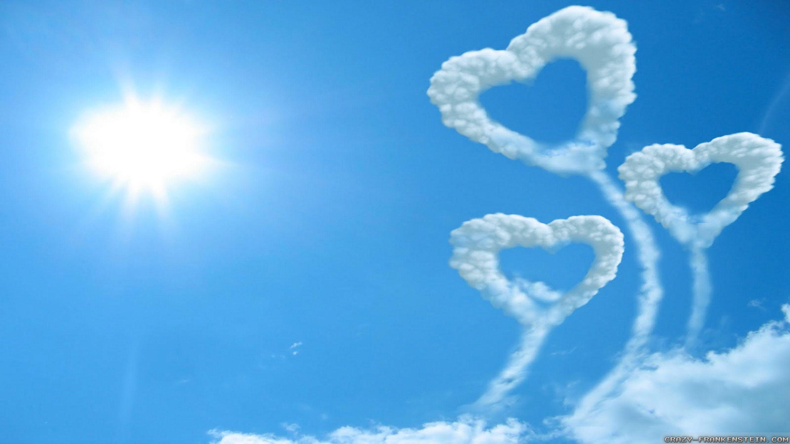 Heart Clouds Wallpapers - Top Free Heart Clouds Backgrounds ...