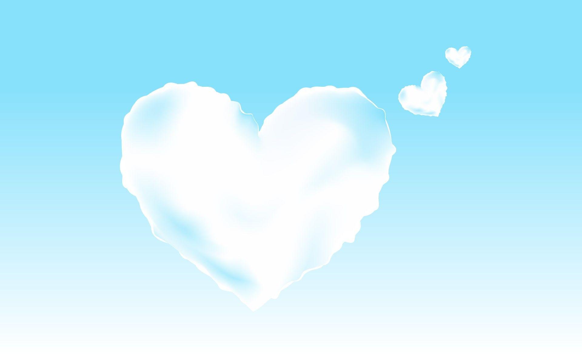 1920x1200 Free download Wallpaper PC wallpaper Heart Cloud [1920x1200]