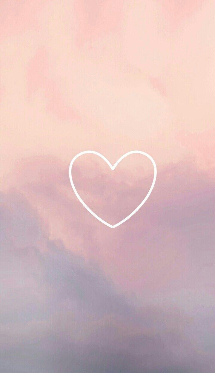 720x1250 iPhone Wallpaper. Sky, Heart, Pink, Cloud, Love, Daytime