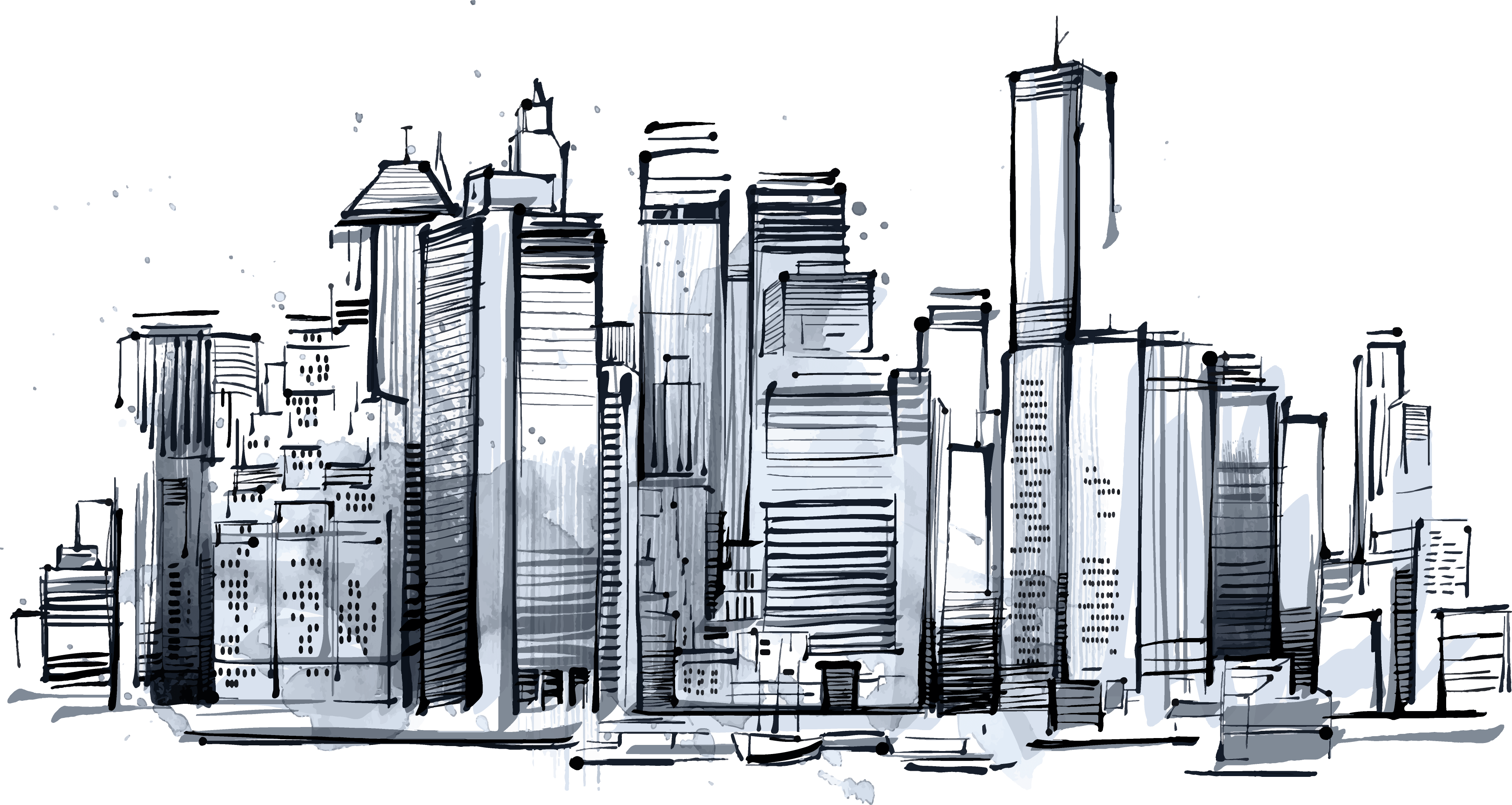 Free Download City Drawing Wallpapers Top City Drawin - vrogue.co
