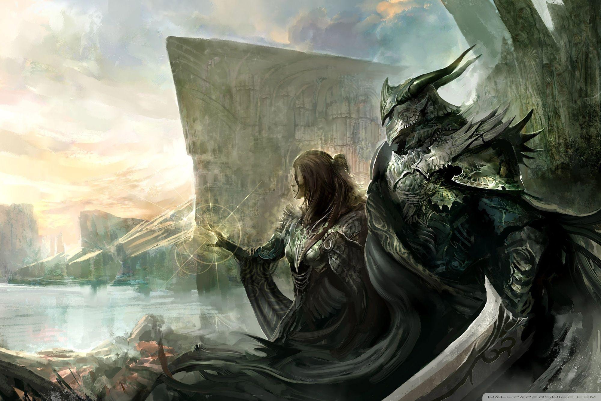 2000x1333 Digital Painting Ultra HD Desktop Background Wallpaper for 4K UHD