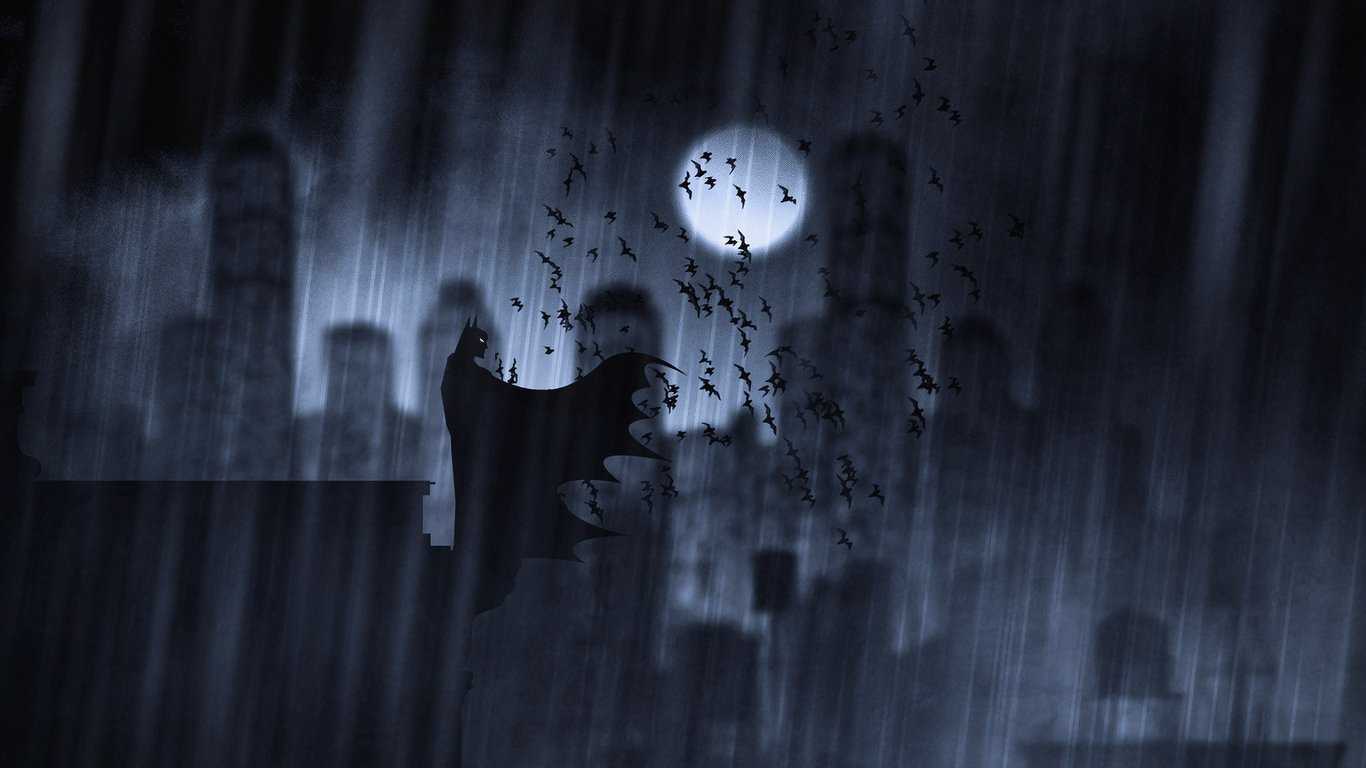 1366x768 Batman Digital Art Illustration HD Wallpaper (1366x768)