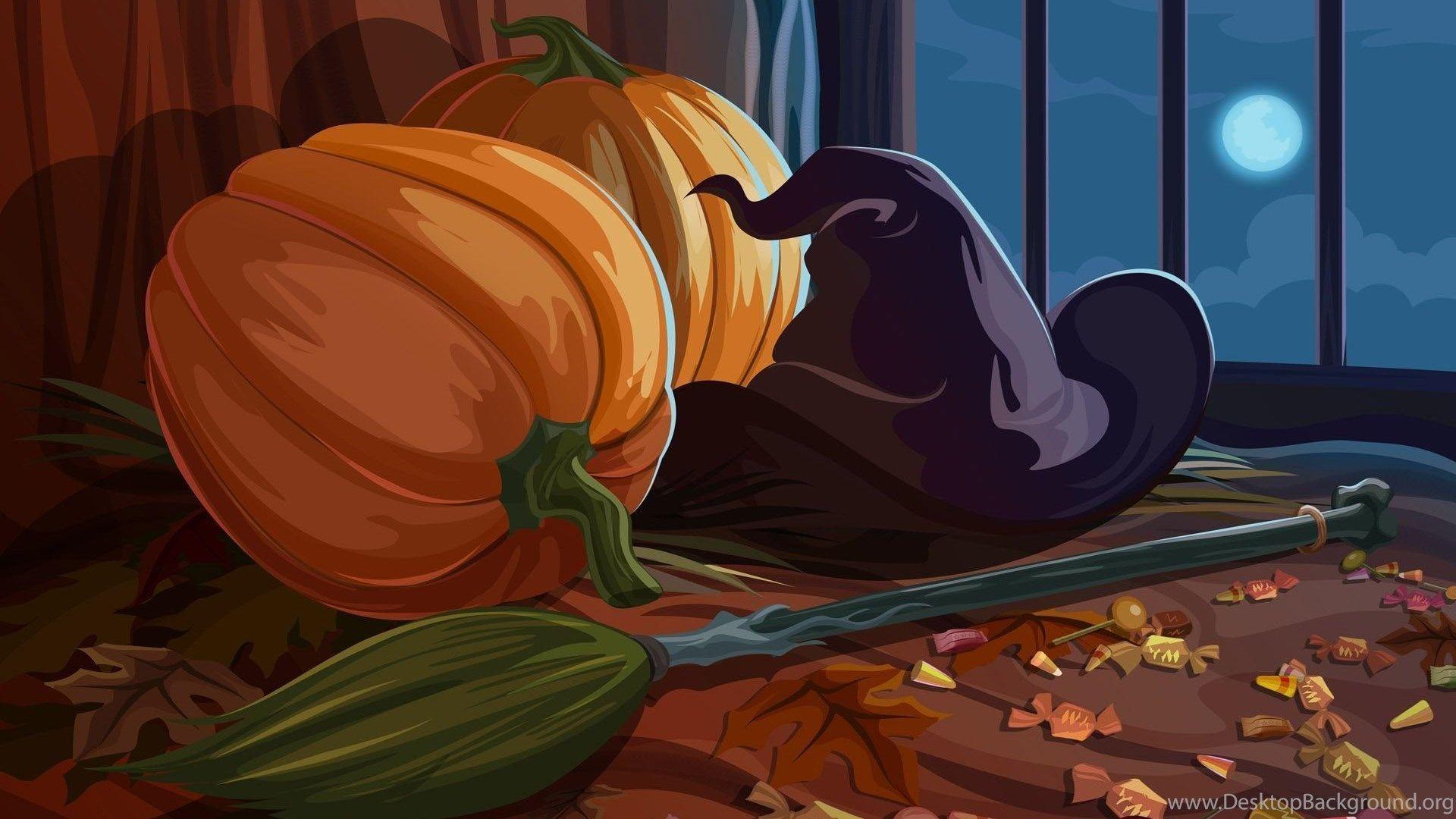 1920x1080 Halloween Wallpaper Halloween Digital Illustration Wallpaper