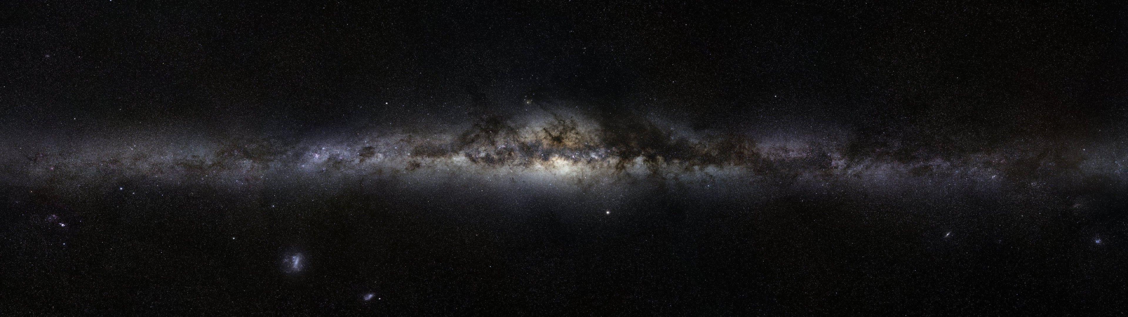 3840x1080 space, Galaxy Wallpaper HD / Desktop and Mobile Background