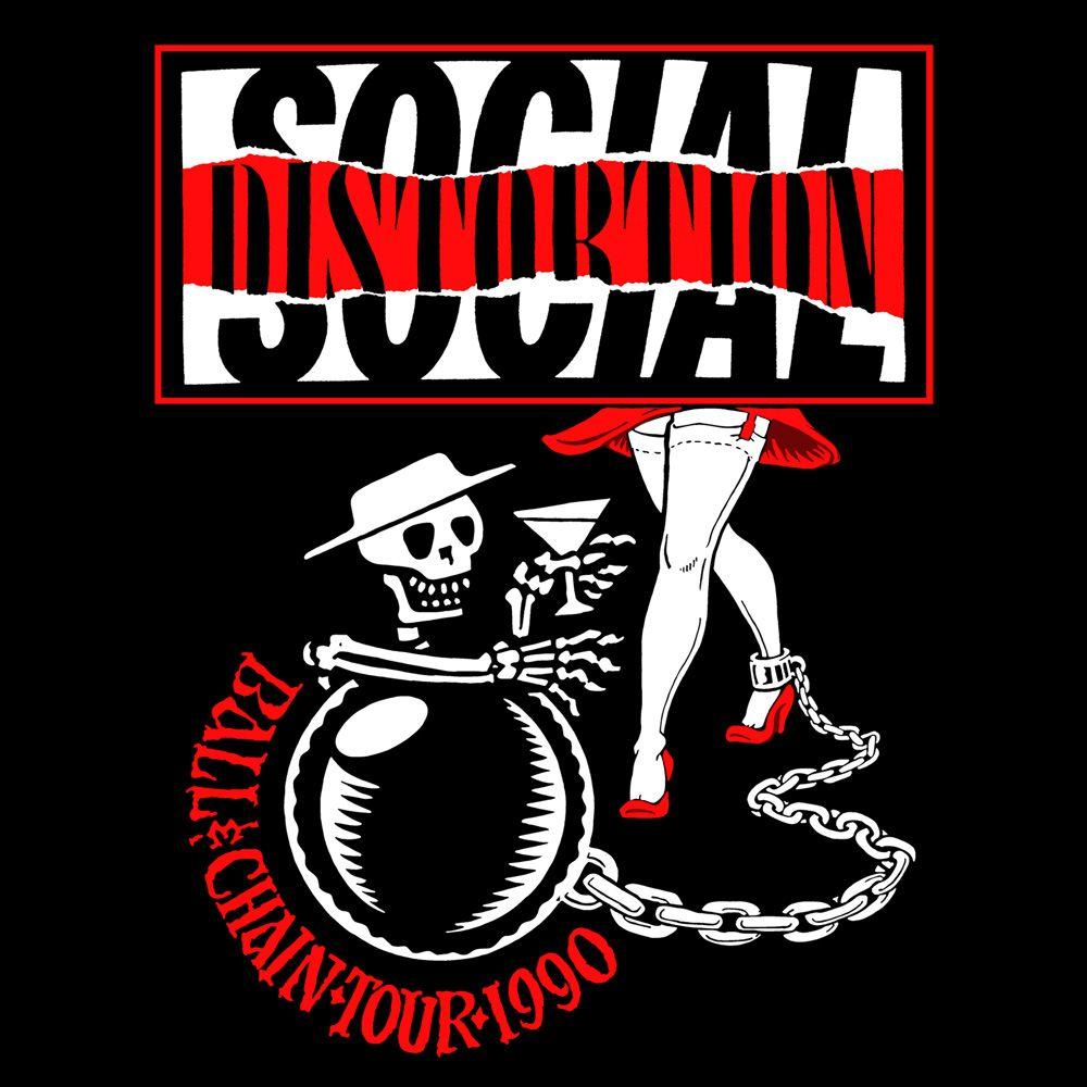 SOCIAL DISTORTION 2 シルクスクリーン ポスター
