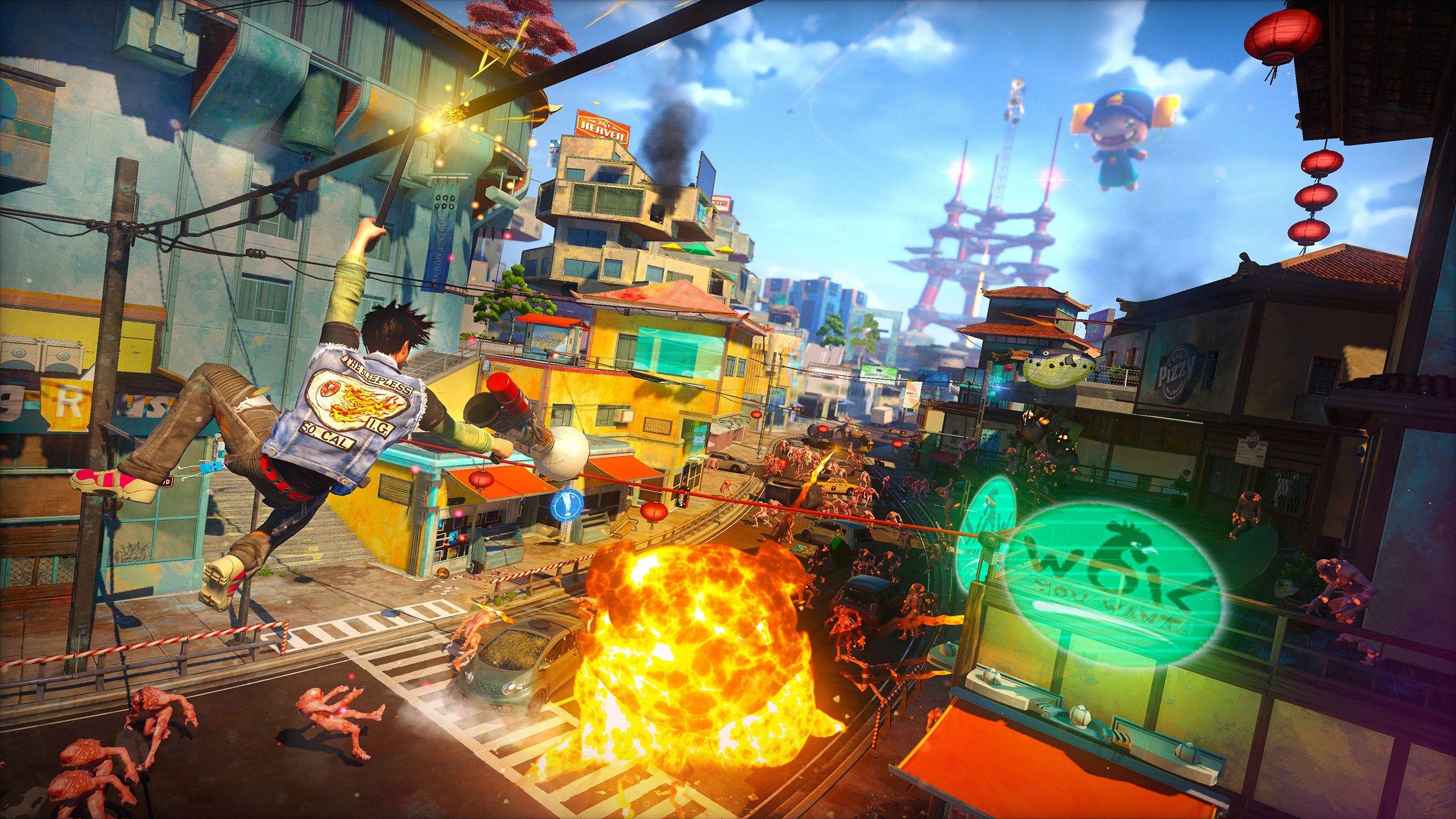 2560x1440 Sunset Overdrive HD Wallpaper and Background Image