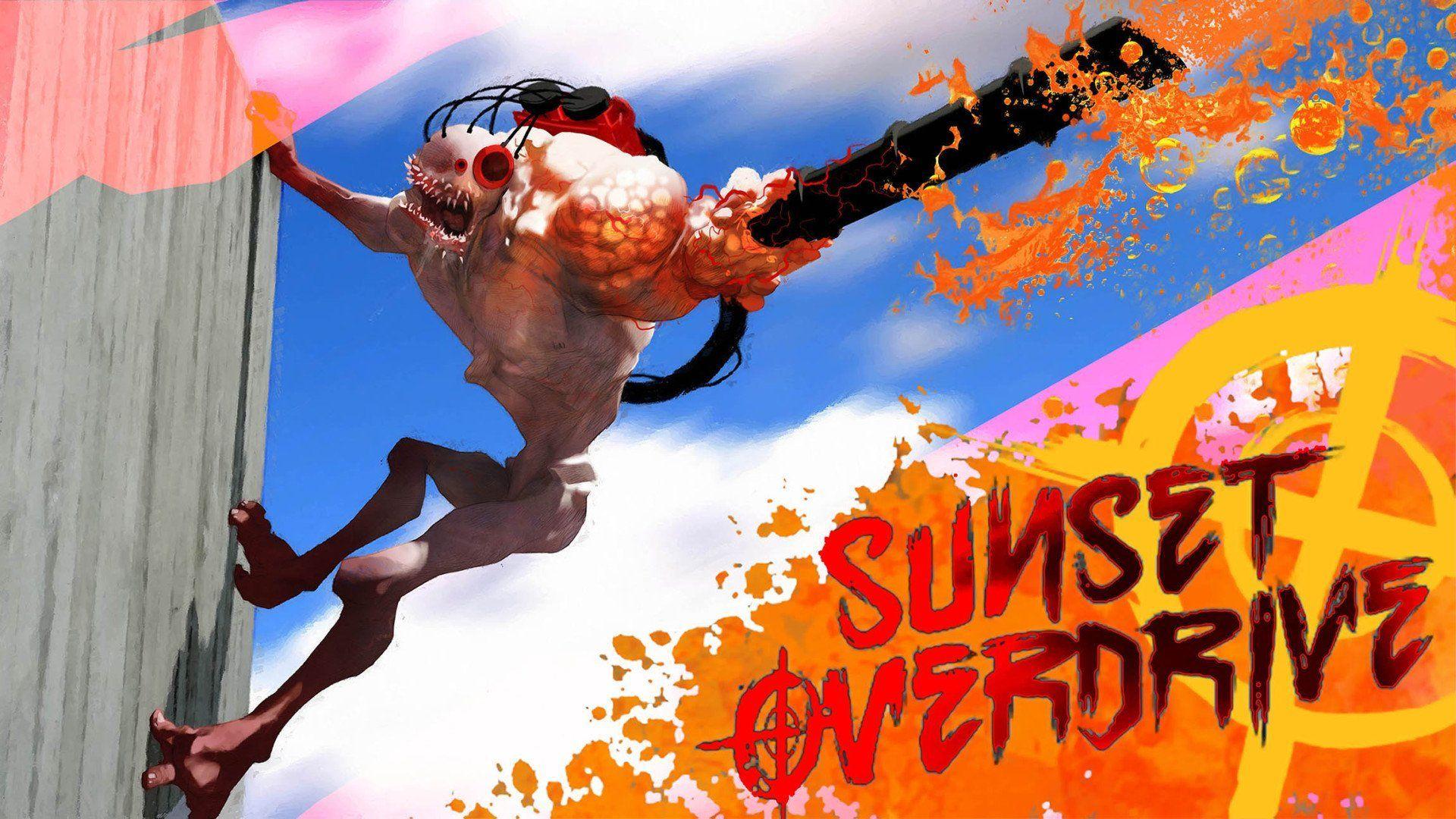 1920x1080 Wallpaper Sunset Overdrive (Exclusive Xbox One) #XboxOne #XboxS