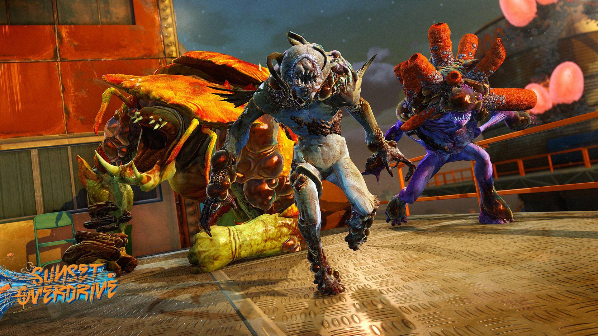 1920x1080 Sunset Overdrive Wallpaper in 1920x1080