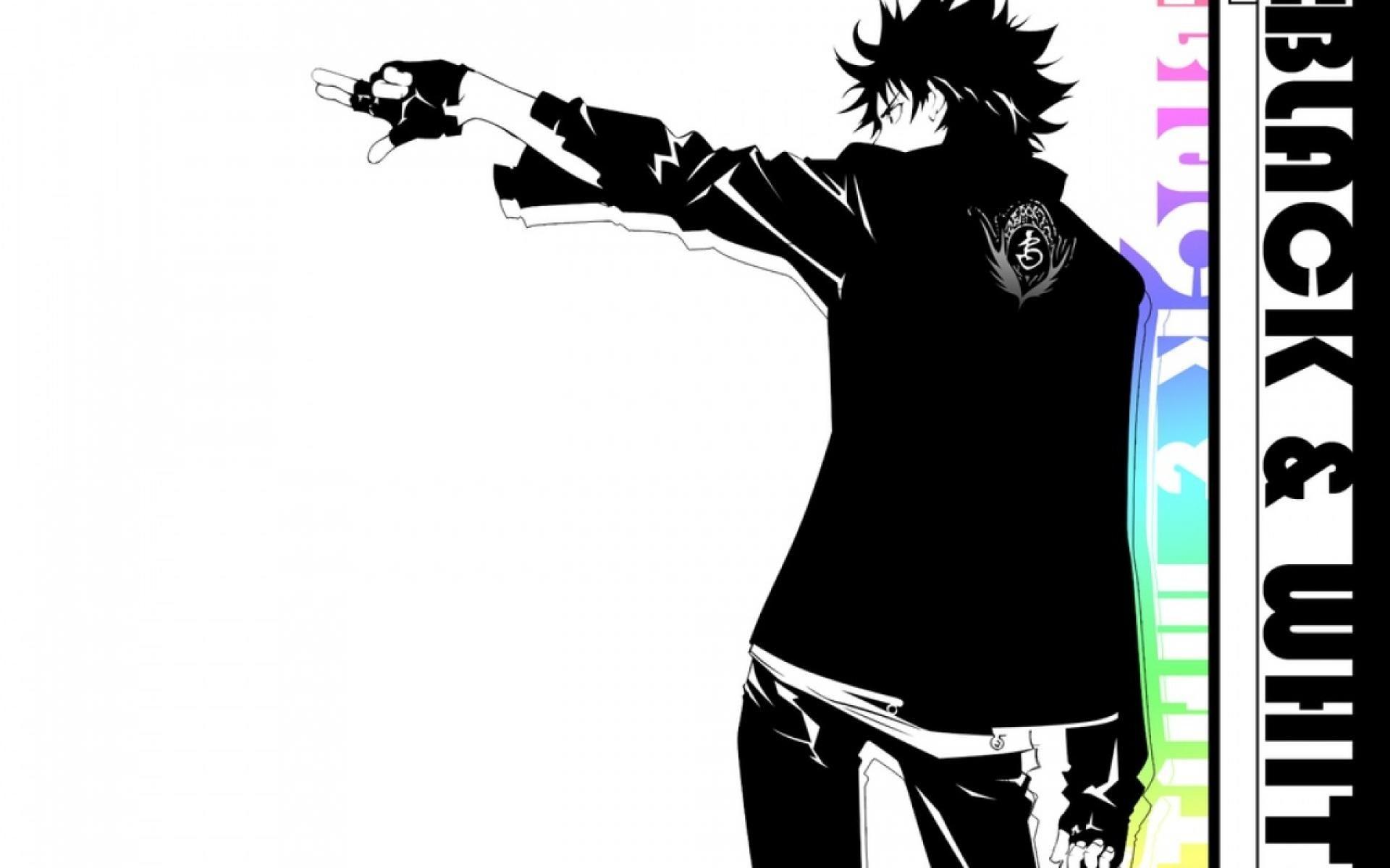 1920x1200 Air Gear Black and White Ikki Wallpaper