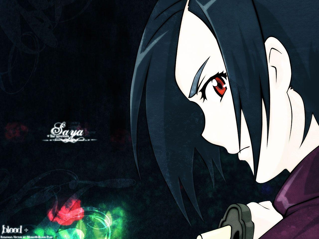 1280x960 blood (anime) diva otonashi saya. konachan.