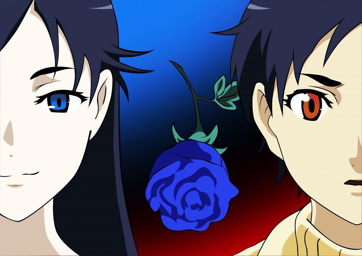 1400x991 Saya and Diva Blood +. Blood+. Blood anime, Blood wallpaper, Anime