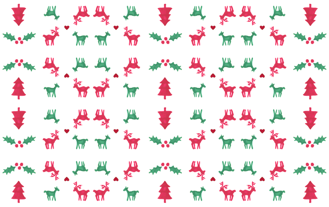 1280x805 Cute Christmas Background