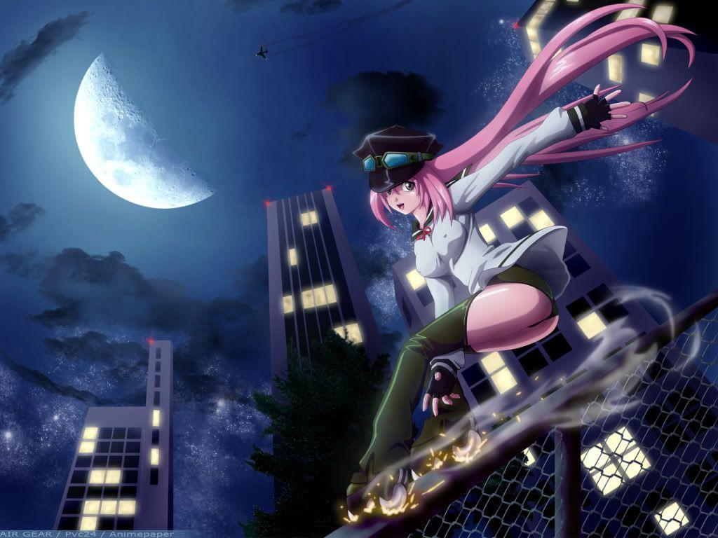 1024x768 Air Gear Ringo Noyamano Wallpaper
