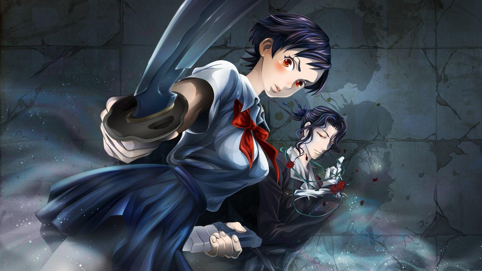 1920x1080 Blood + / Blood C Desktop Wallpaper 1920x1080