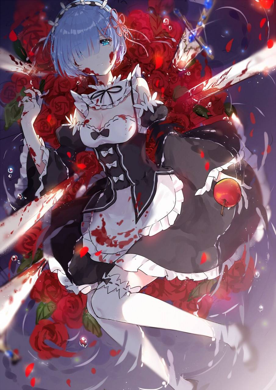 905x1280 Re zero Rem wallpaper