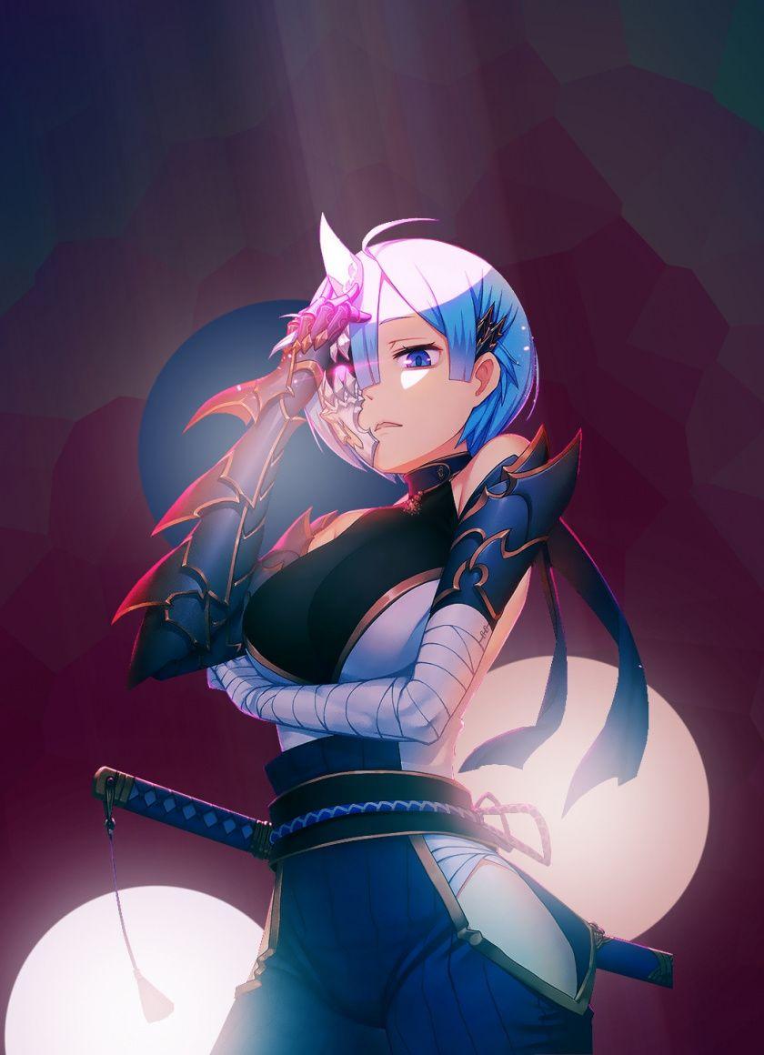 840x1160 Download Rem, Re:Zero − Starting Life in Another World, anime