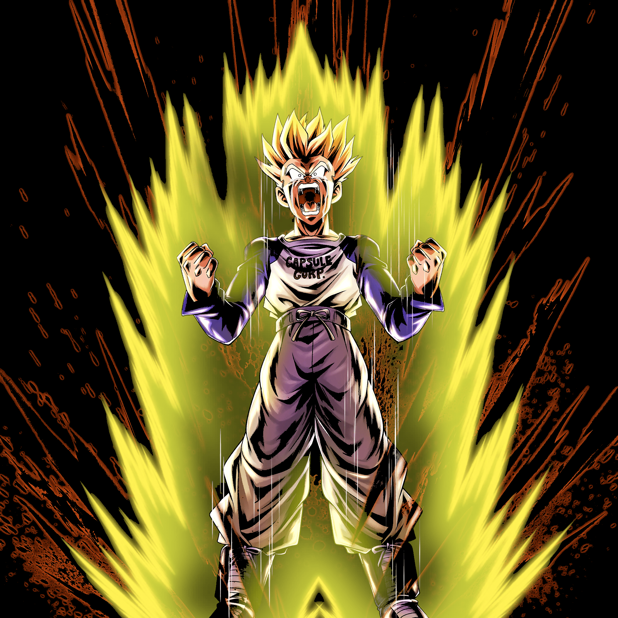2048x2048 Dragon Ball Trunks Wallpaper