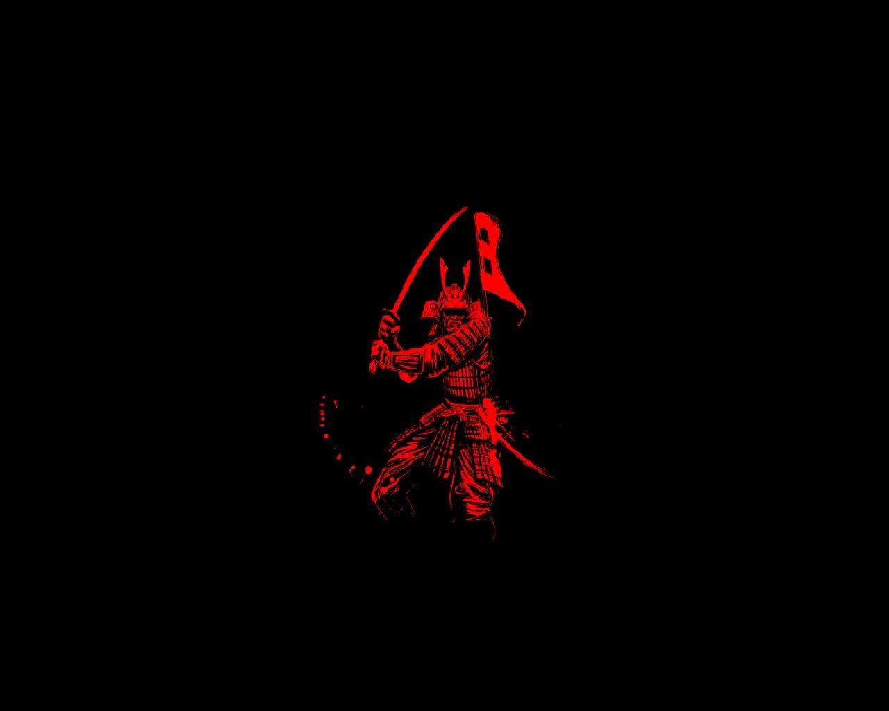 1280x1024 Red Samurai Download HD Wallpaper and Free Image