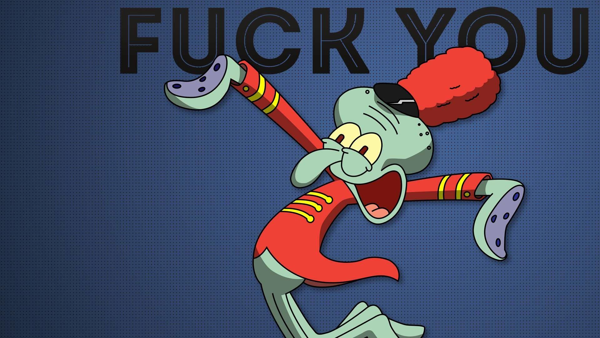 1920x1080 Squidward Wallpaper