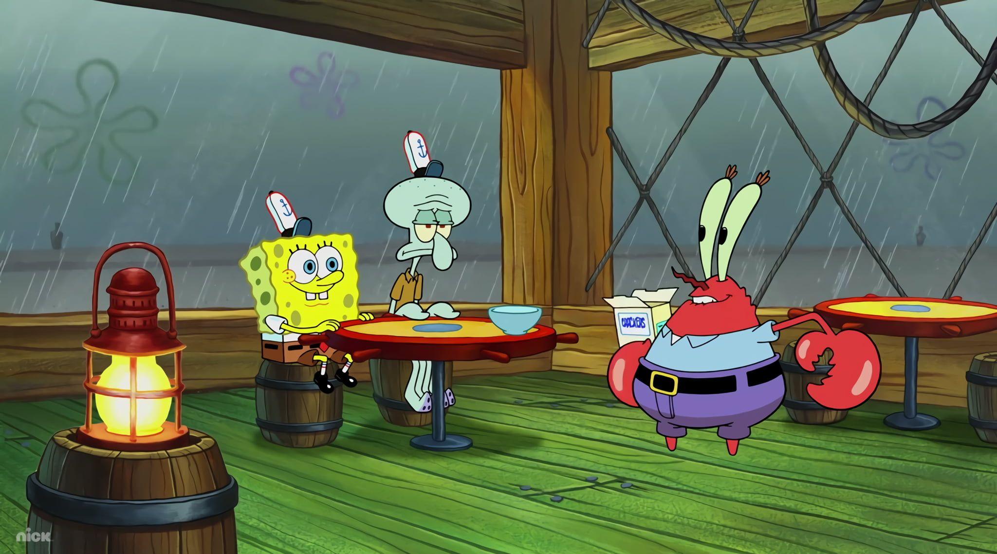 2048x1138 Spongebob Squarepants cartoon character, SpongeBob SquarePants