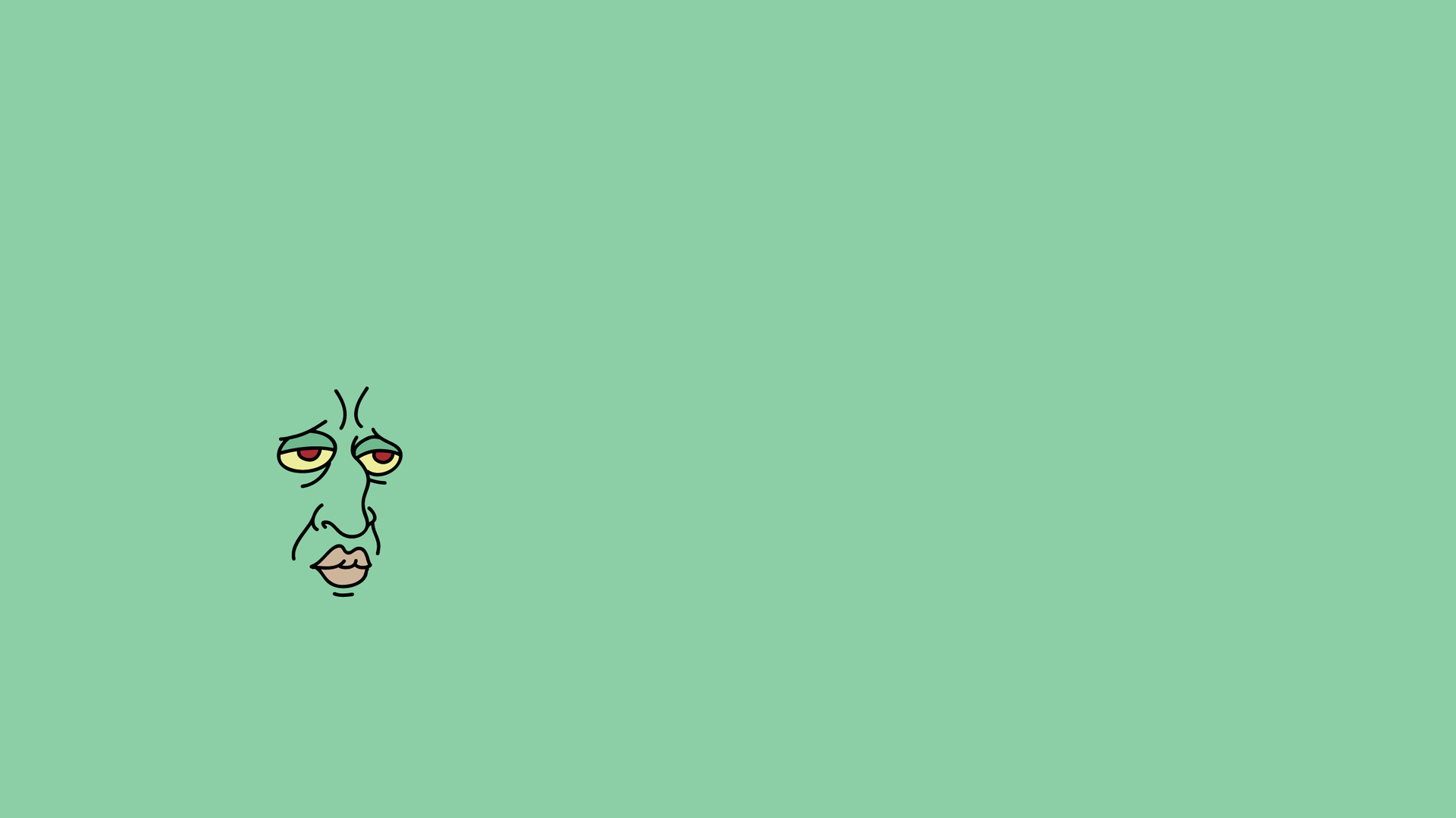 1920x1080 Squidward Wallpaper 1920x1080