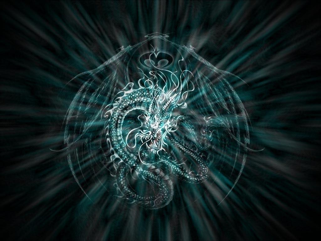 1024x768 Free download Dragon Wallpaper Dark Theme [1024x768]