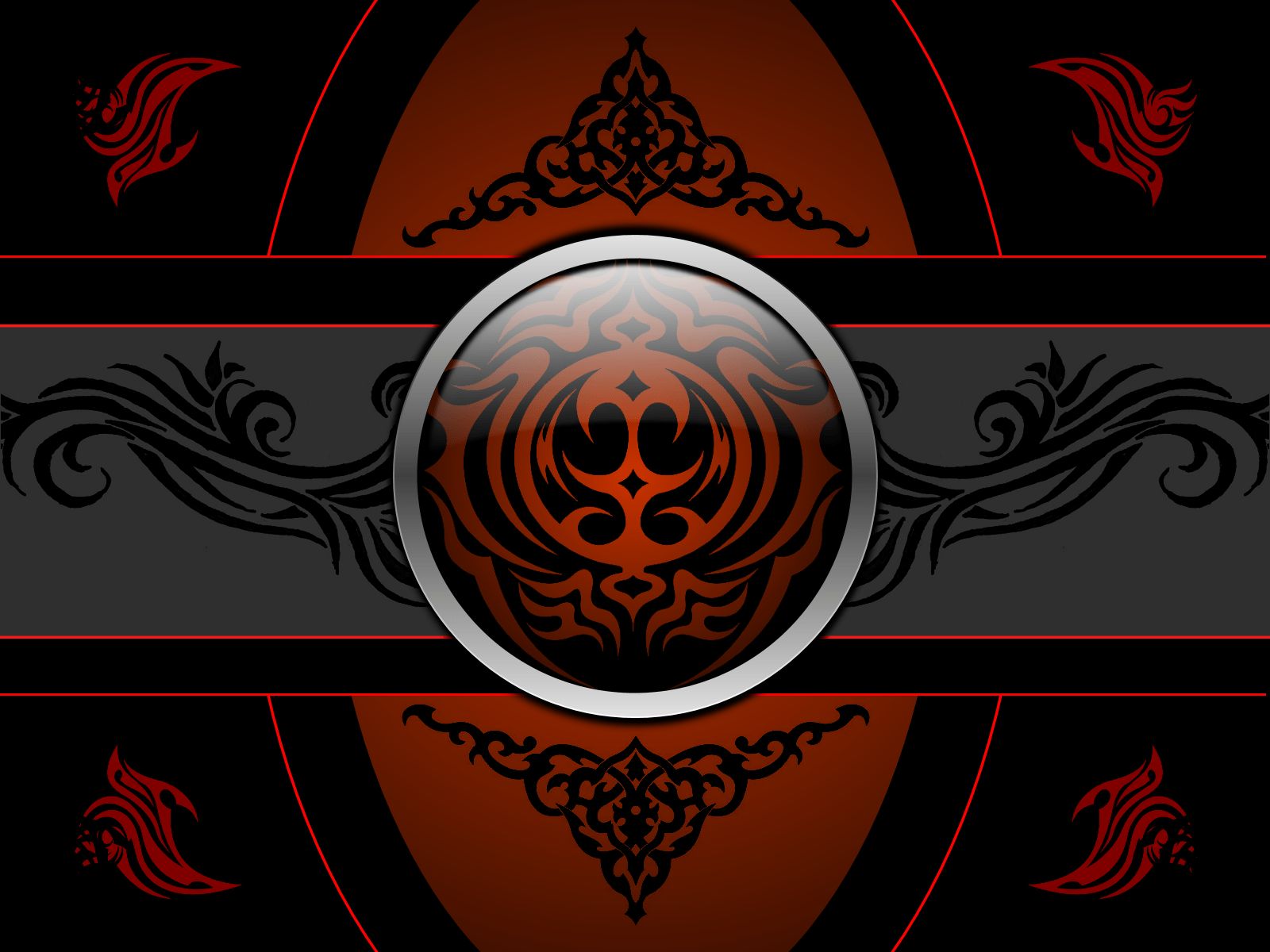 1600x1200 Cool Tribal Background