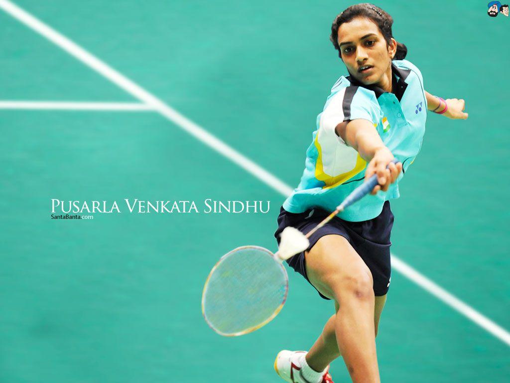 1024x768 P V Sindhu Wallpaper