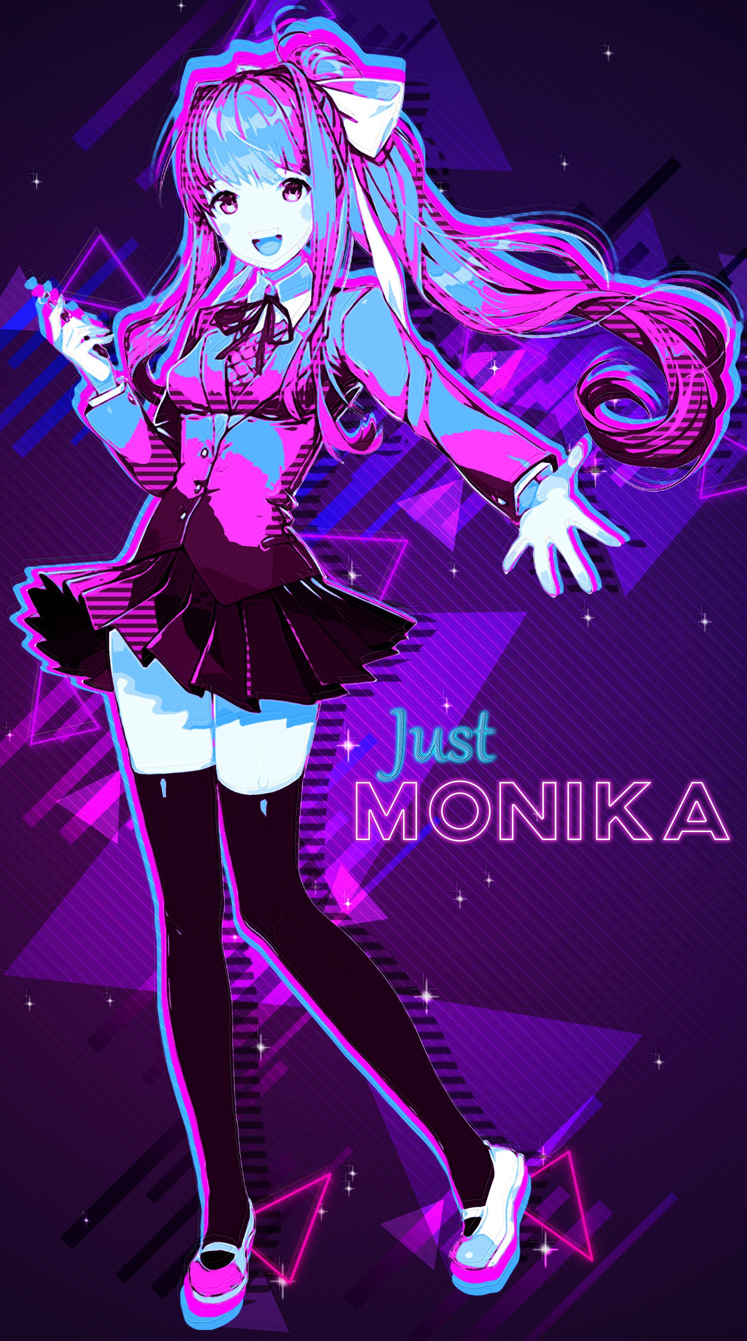 Monika Phone Wallpapers - Top Free Monika Phone Backgrounds