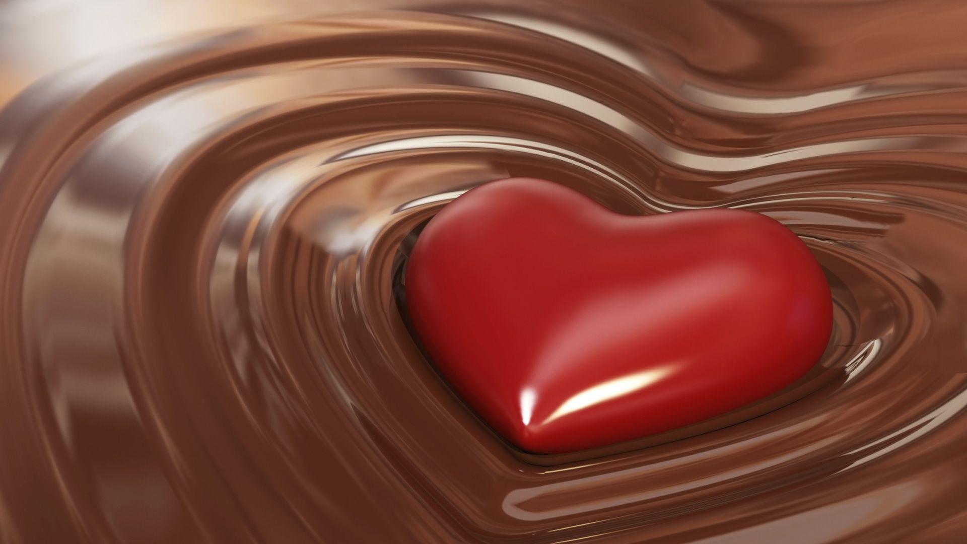 1920x1080 Chocolate Heart 1080p HD Wallpaper Love. Valentines day chocolates, Chocolate lovers, Chocolate hearts