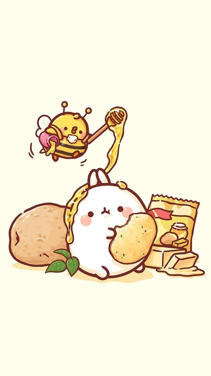 720x1280 Cute Animal As Food Wallpaper