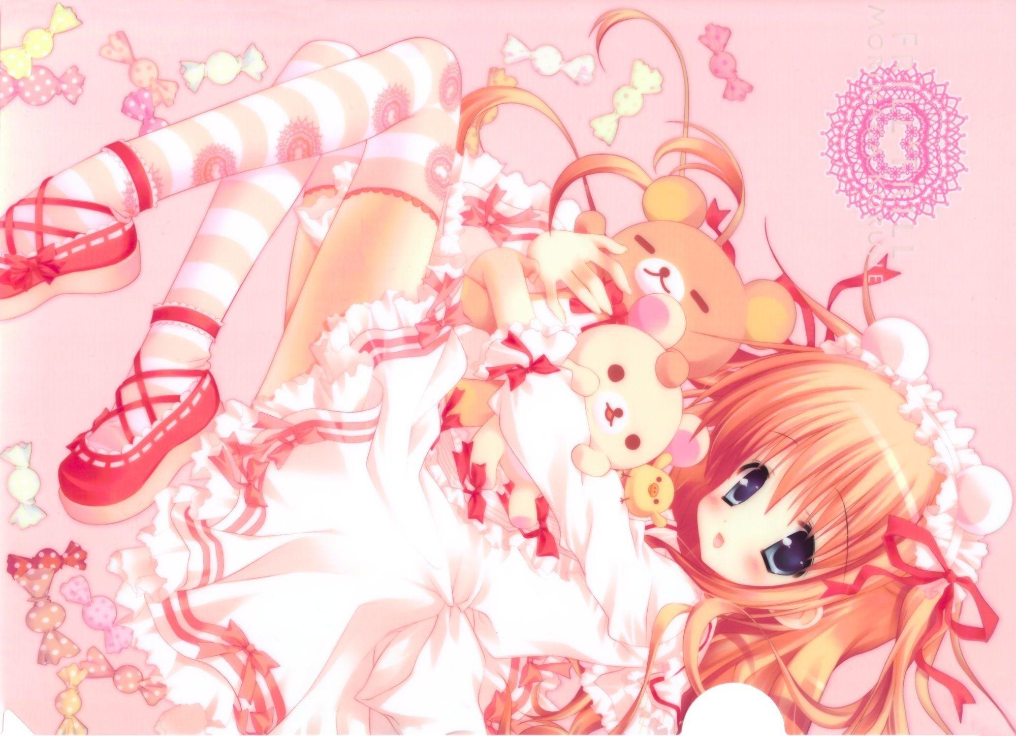 2000x1448 Hình nền Kawaii Anime