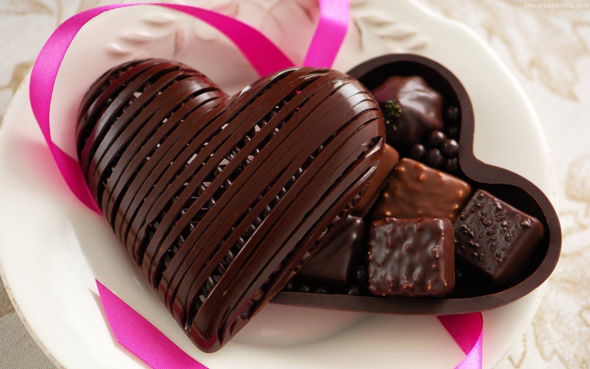 1920x1200 Happy Diwali Heart Chocolate Wallpaper