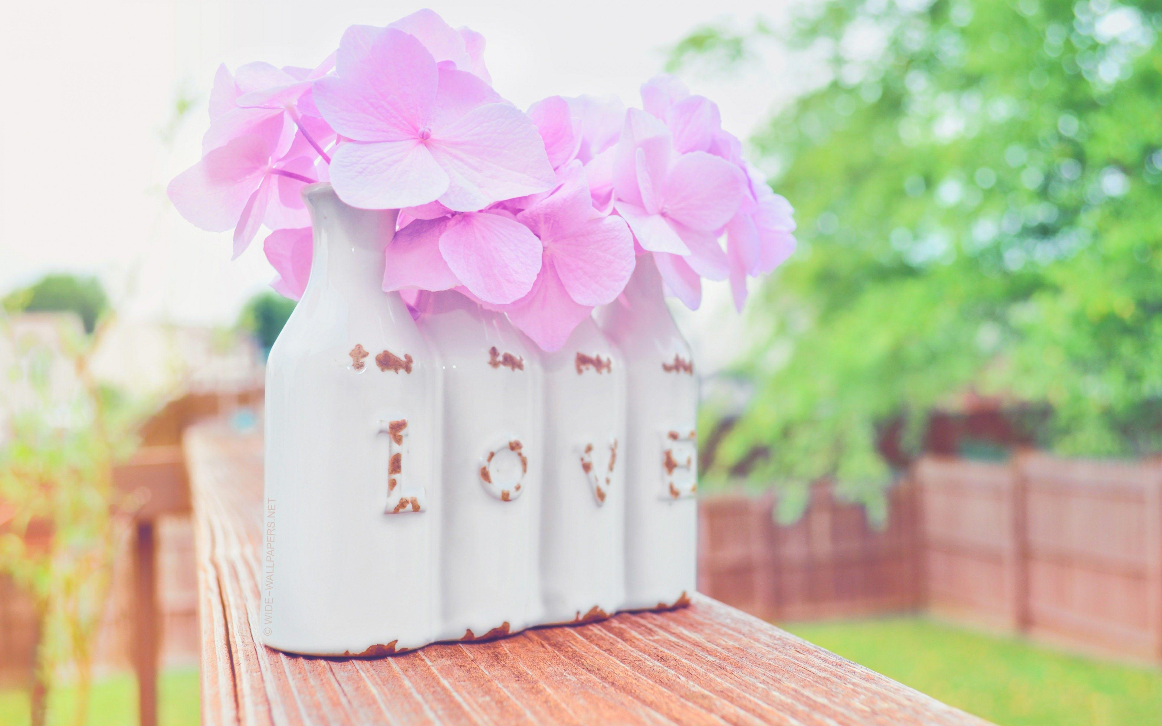 3840x2400 Free Valentines Day Love Flowers HD Wallpaper Download