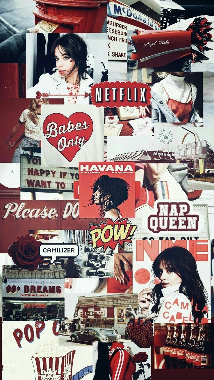 736x1308 Aesthetic Vintage Wallpaper iPhone Red