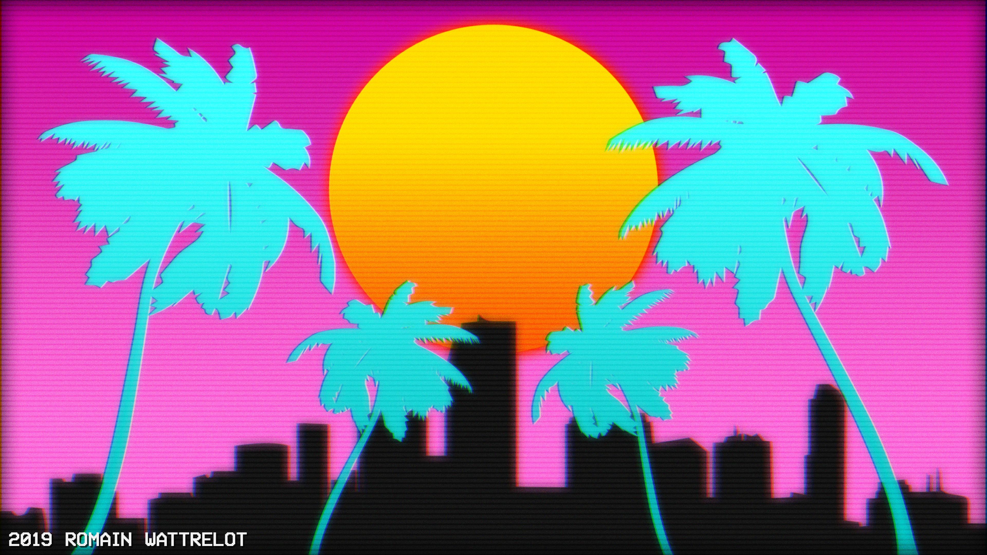 Retro Sun Wallpapers - Top Free Retro Sun Backgrounds - WallpaperAccess