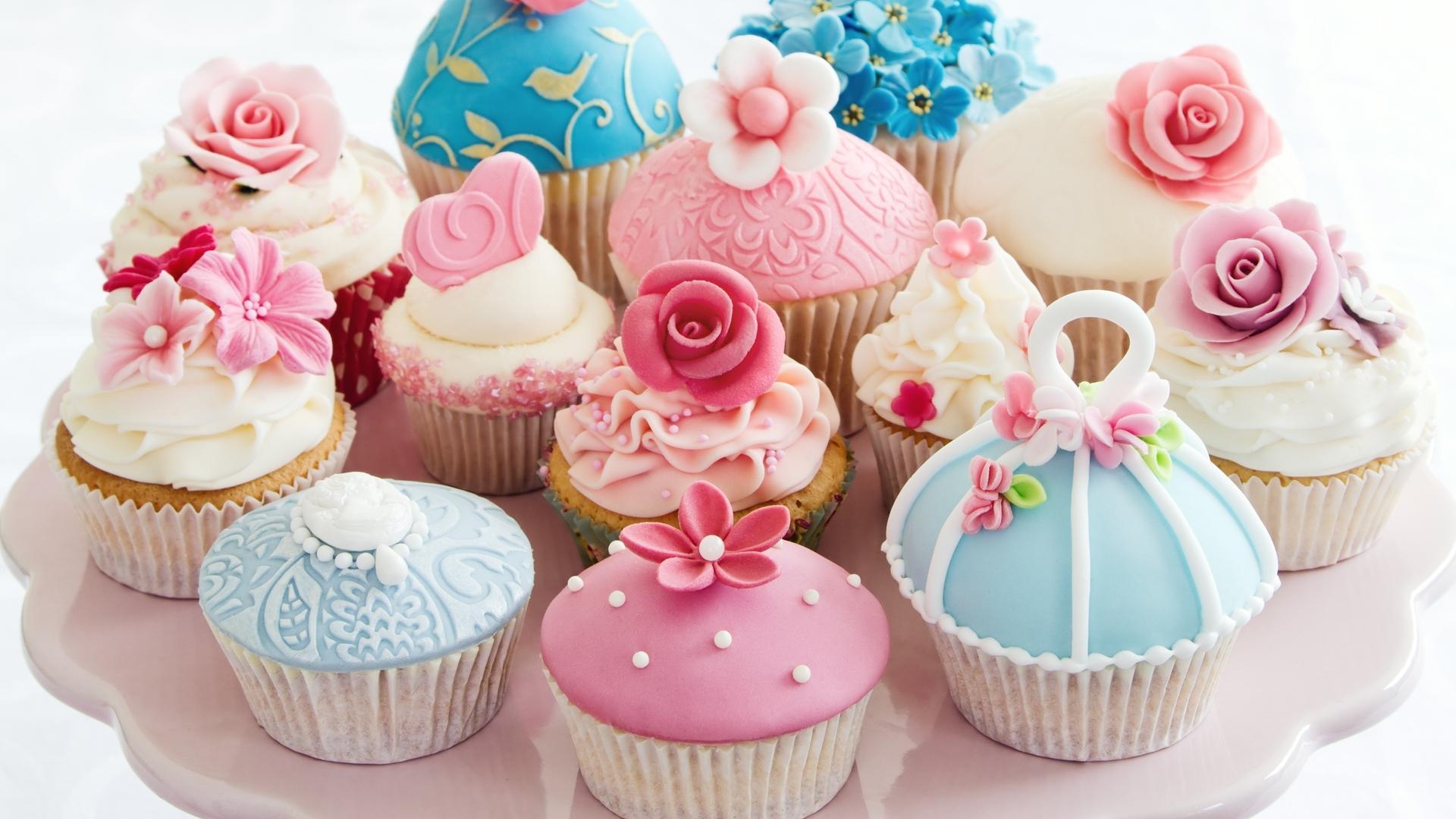 1920x1080 Free download Cute Cupcakes Wallpaper [1920x1080]