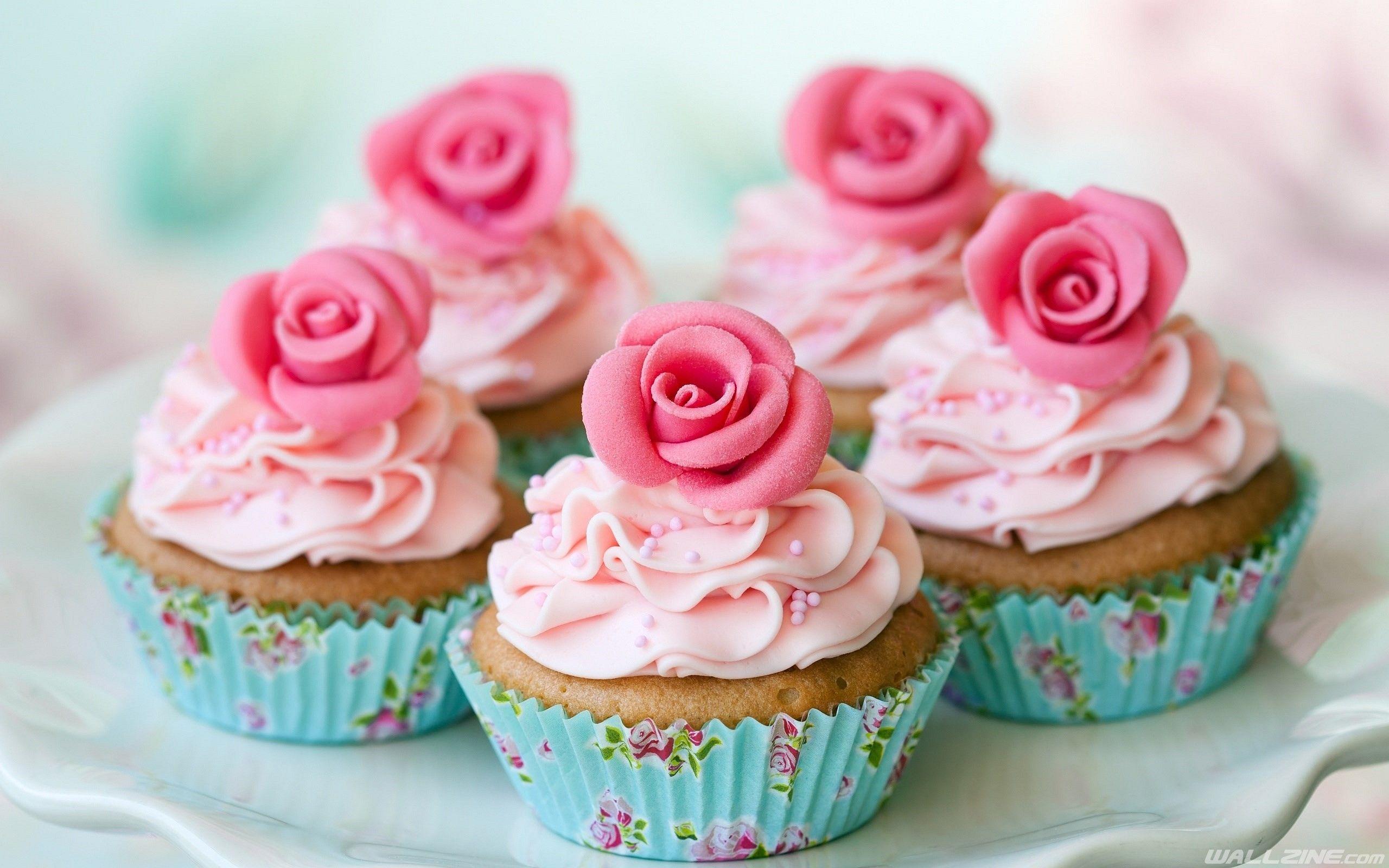2560x1600 Pink CuPCake Wallpaper