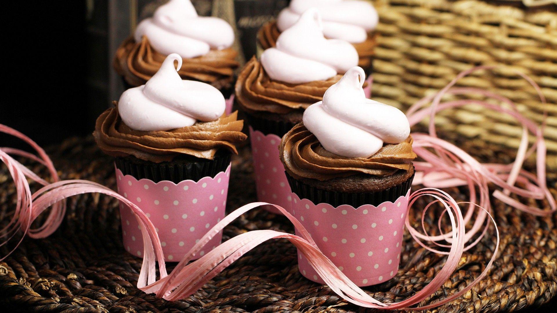 1920x1080 Free download Chocolate cupcakes wallpaper and image wallpaper