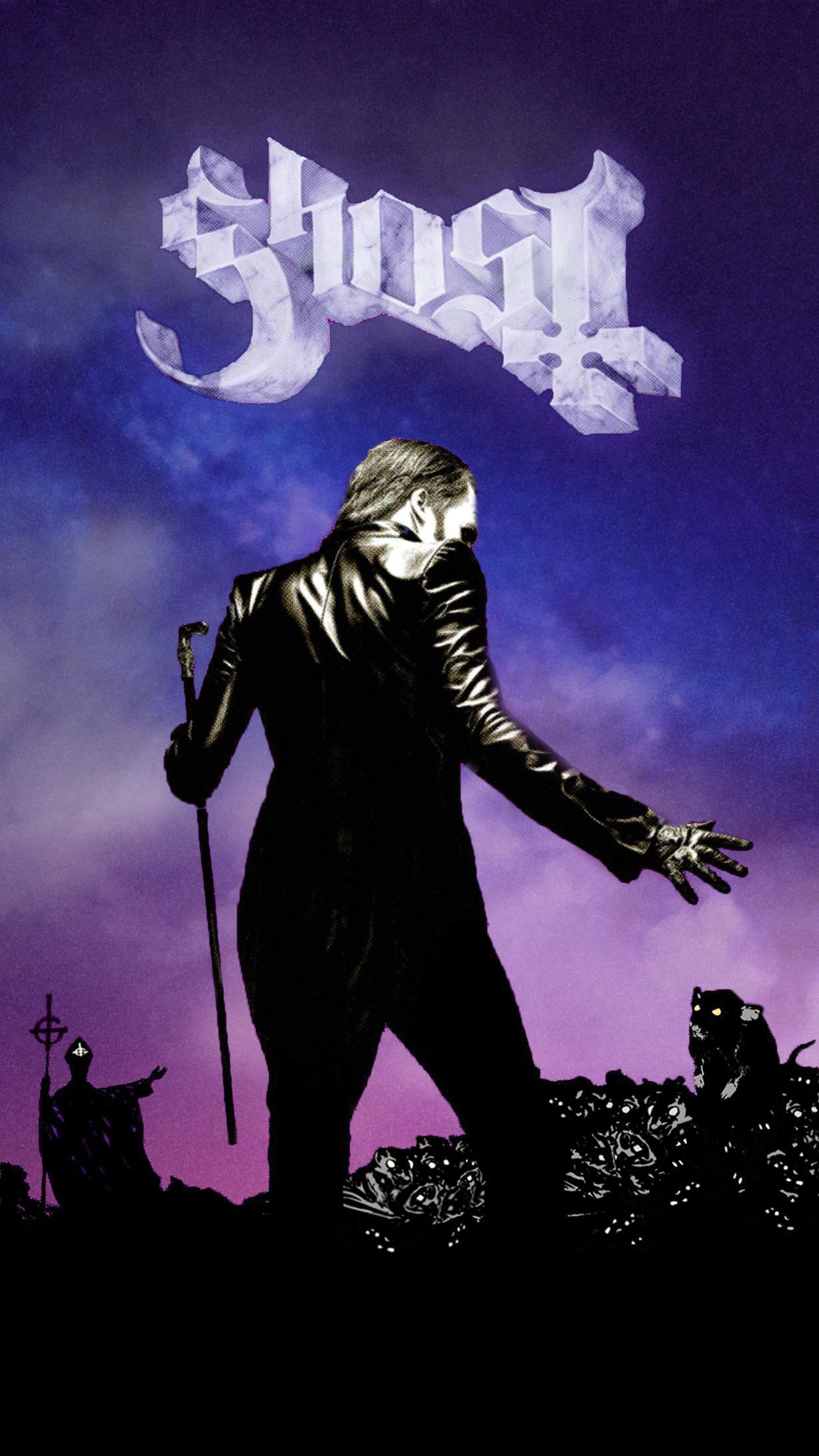 4429x7878 Wall Paper Ghost