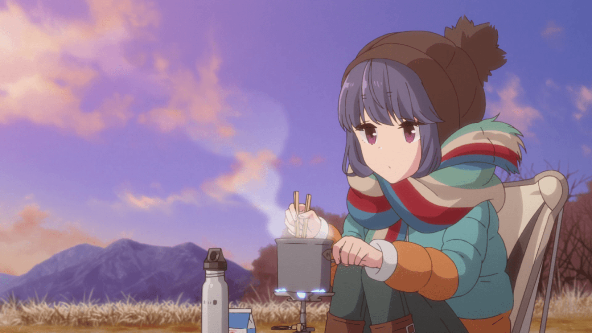 1920x1080 Laid Back Camp Wallpaper