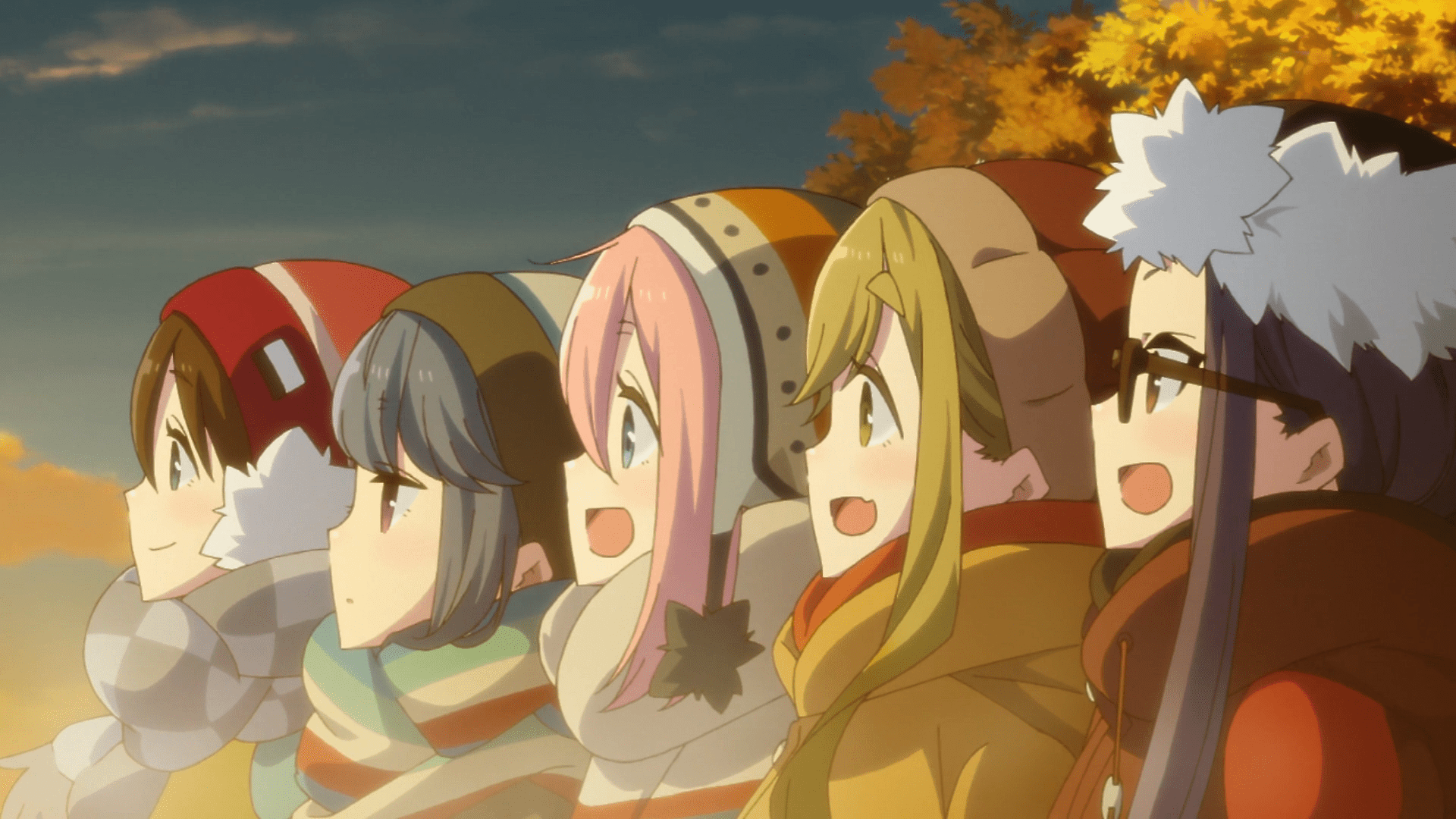 1920x1080 Yuru Camp HD Wallpaper