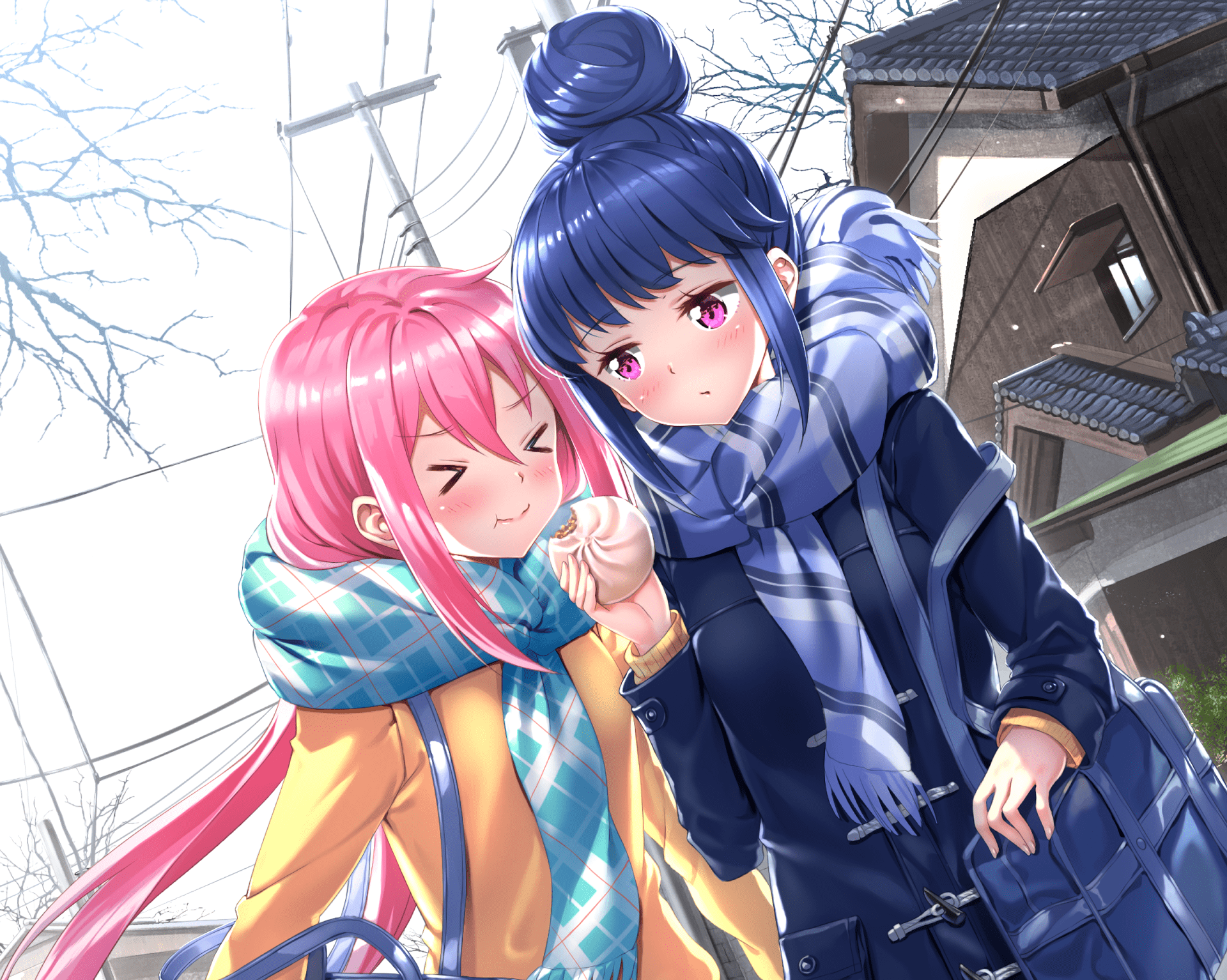 1920x1534 Yuru Camp HD Wallpaper