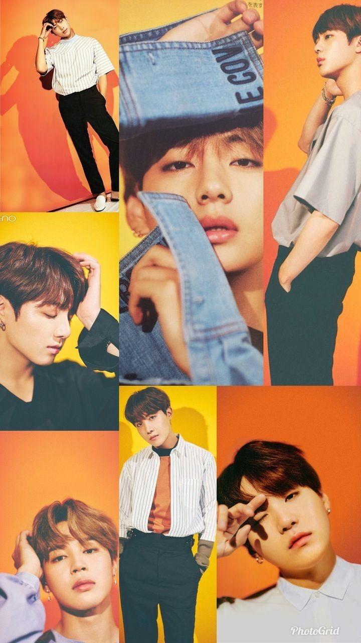 720x1280 BTS Wallpaper Collage That I Made With Love ❤️