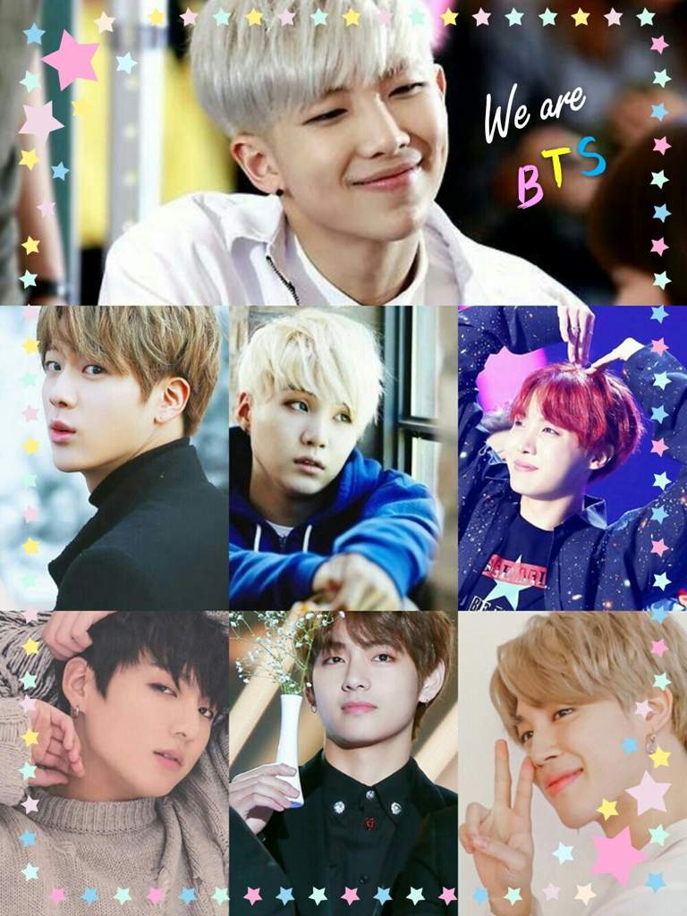 768x1024 BTS phone collage wallpaper. ARMY's Amino
