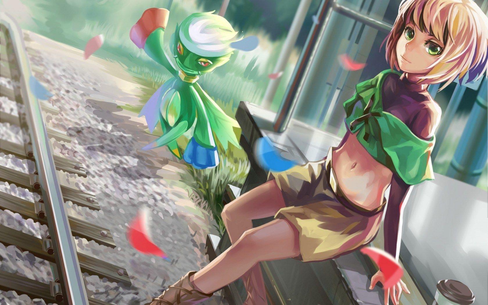 1680x1050 Pokemon Girls Wallpaper