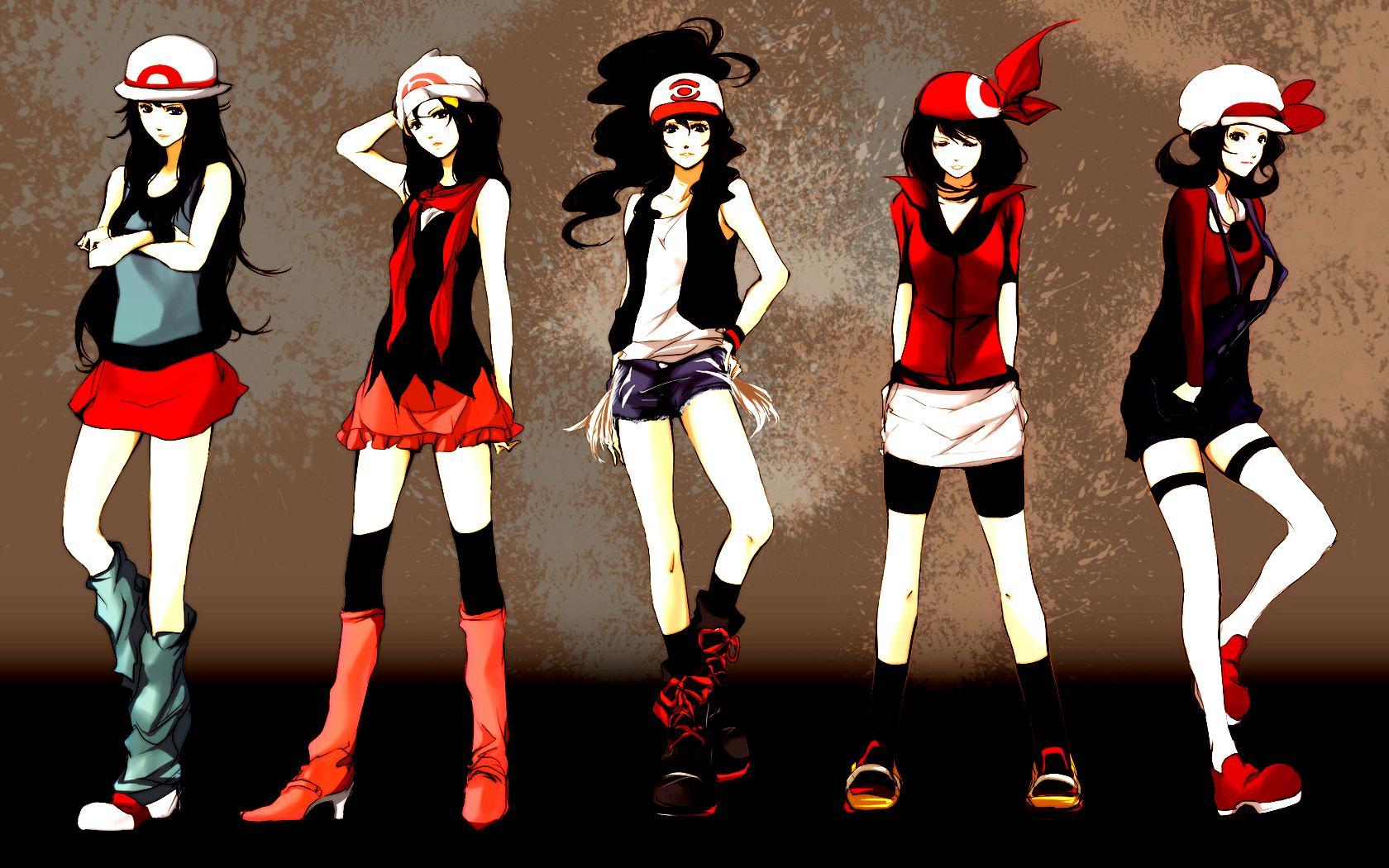 1680x1050 Anime girl style wallpaper
